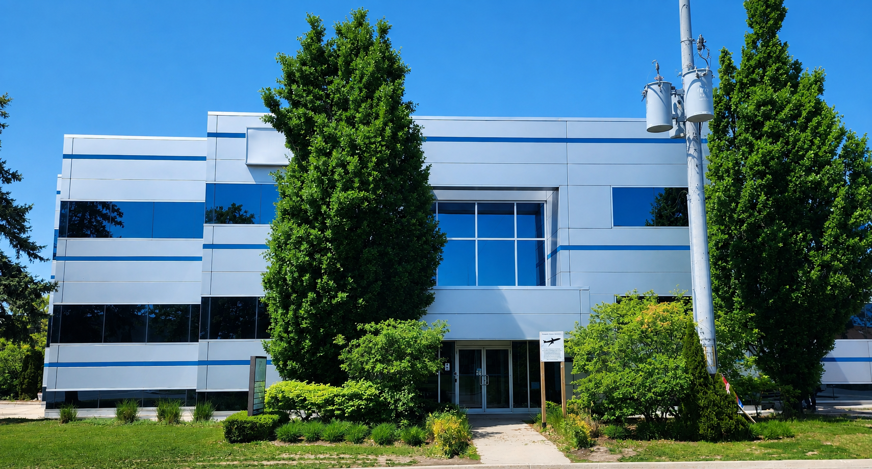 Madaniyya Academy's school building in Mississauga